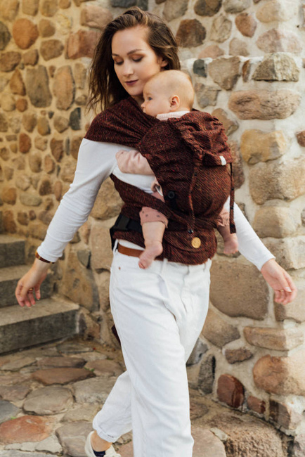 LennyHybrid Half Buckle Carrier - Big Love Auburn