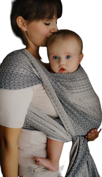 Woven wrap Little Frog - Lovely Sandstorm