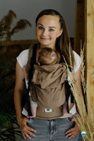 Little Frog baby carrier - Linen Prime - Brown