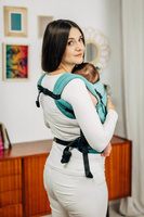 Nosidło LennyLamb LennyLight Jodełka Ombre Zieleń