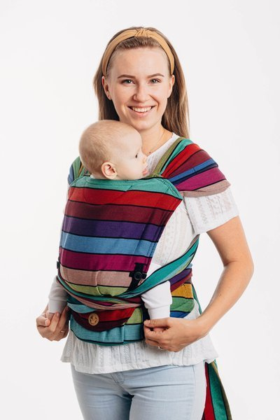 Nosidło hybrydowe LennyLamb - Karuzela Barw