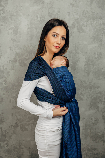 Basic Line Baby Sling Lenny Lamb - Cobalt