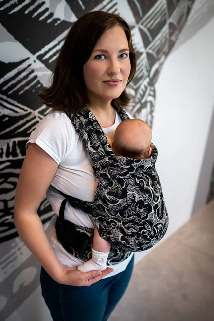 Nosidełko regulowane Qusy - Cartoon Sky Tar