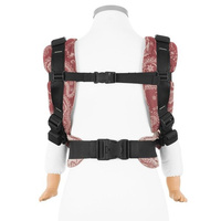 Nosidełko regulowane Fidella Fusion 2.0 Persian Paisley - rubinrot