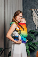 Lenny Lamb Baby carrier: LennyUpGrade Rainbow Baby