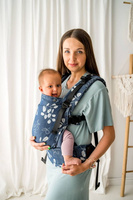 Baby carrier Kavka Multi-age: Ink Eualyptus