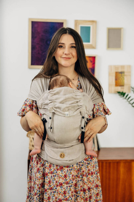 Nosidło hybrydowe LennyLamb - Peanut Butter