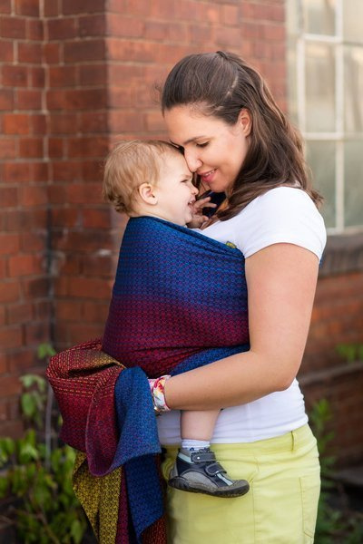 Ring Sling EverySlings Babyheart Raspberry