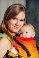 Lenny Lamb Baby carrier: LennyUpGrade Rainbow Baby