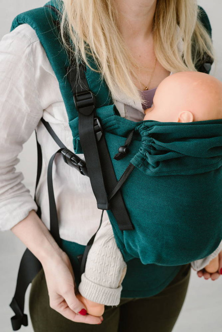 Baby carrier Kavka Essence: Deep Green