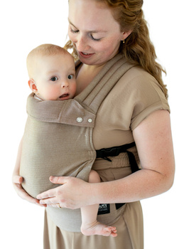 Qusy adjustable ergonomic carrier 2.0 - Walnut Twill Bamboo