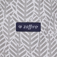 Zaffiro - Adjustable baby carrier SMART 2.0 Grey Leaves