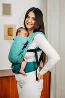 Nosidło LennyLamb LennyLight Jodełka Ombre Zieleń