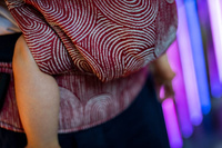 Nosidełko Qusy - Sand Stories Polka Tencel