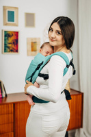 Nosidło LennyLamb LennyLight Jodełka Ombre Zieleń