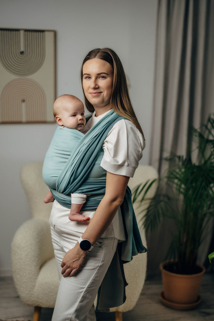 Basic Line Baby Sling LennyLamb - Baby MInt