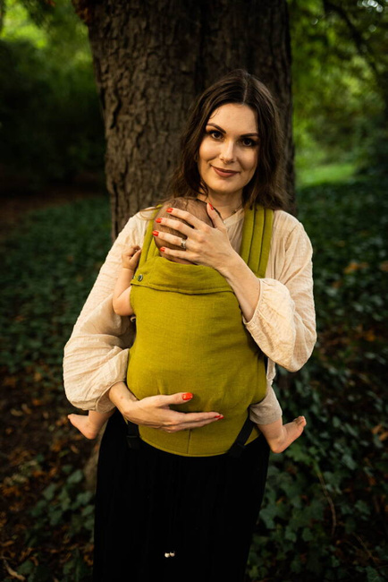 Nosidełko regulowane Qusy - Linen Olive