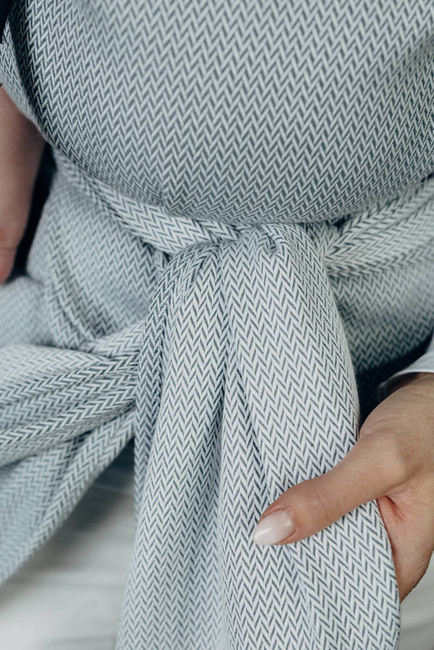 Nosidło LennyHybrid LennyLamb - Mała Jodełka Szara