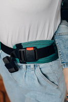 Nosidełko LennyLamb - LennyGo Jodełka Ombre Zieleń