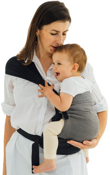 Nosidło LennyLamb LennyHip - Mała Jodełka Szary