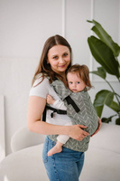 Baby carrier Kavka Multi-age: Olive Braid 2024