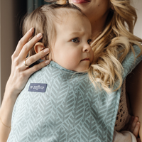 Zaffiro - baby carrier City: Mint Leaves