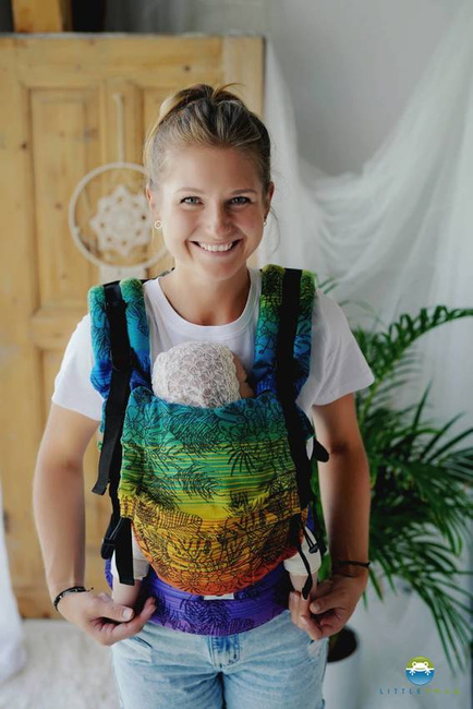 Little Frog baby carrier  - Prime - Mystic Samoa