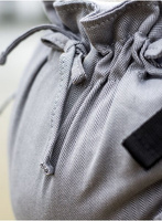 Kinder Hop Multi Soft Carrier: Little Herringbone Grey