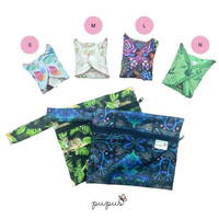 MEDIUM M Cloth Menstrual Pad - I feel green