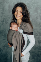 LennyLamb Ring Sling - Hot Chocolate