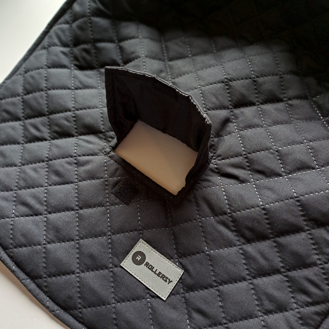 Rollersy -Wodoodporna mata do fotelika/wózka Black