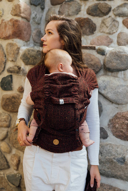 LennyHybrid Half Buckle Carrier - Big Love Auburn