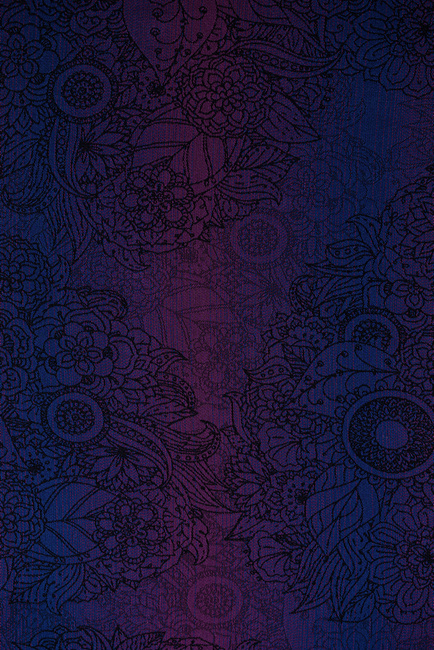 Nosidło LennyLamb LennyHip - Dzikie Wino Bouquet