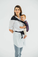 Baby Carrier LennyLamb LennyHip - Wild Wine - Bouquet