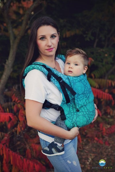 Little Frog Toddler Carrier - Ocean Abyss