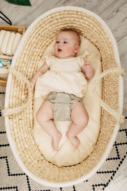 Otulacz wełniany LennyLamb - Herringbone Natural