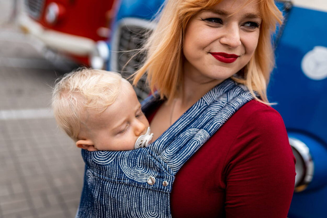 Nosidełko regulowane Qusy - Sand Stories Midnight