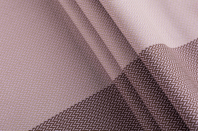 Chusta kółkowa LennyLamb - Mała Jodełka Baby Pink