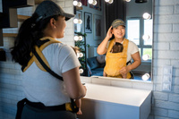 Nosidełko regulowane Qusy - Sand Stories Mustard