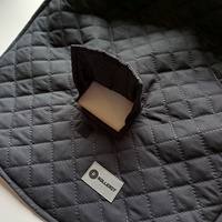 Rollersy -Wodoodporna mata do fotelika/wózka Black