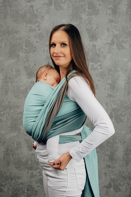 Basic Line Baby Sling LennyLamb - Baby MInt