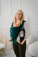 Baby carrier Kavka Essence: Deep Green