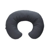 Breastfeeding pillow Zaffiro - Luli Graphite and black spots