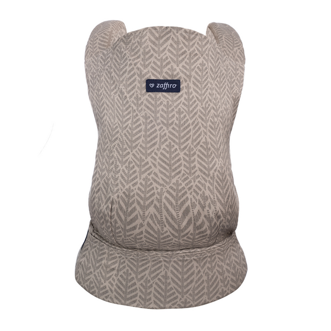 Zaffiro - baby carrier City: Beige Leaves