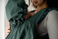 Osłonka na nosidło Kavka - 2w1 Secret Garden Braid