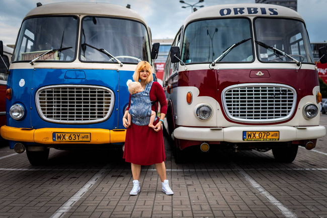 Nosidełko regulowane Qusy - Sand Stories Midnight