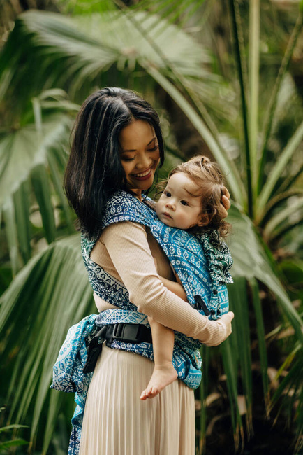 Nosidło hybrydowe LennyLamb - Pawi Ogon Sea Angel