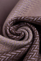 Chusta kółkowa LennyLamb - Mała Jodełka Baby Pink