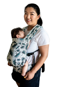 Qusy carrier / Ginkgo Jungle - adjustable ergonomic carrier