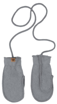Zaffiro - Rękawiczki dziecięce Wełna premium 3-5 l Grey